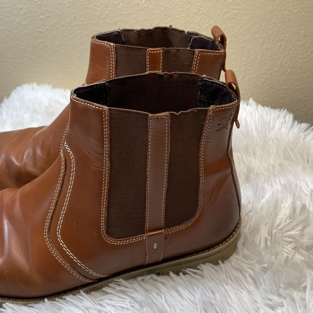 Stacy Adams Sz 10 1/2  Brown Leather Chelsea Boot